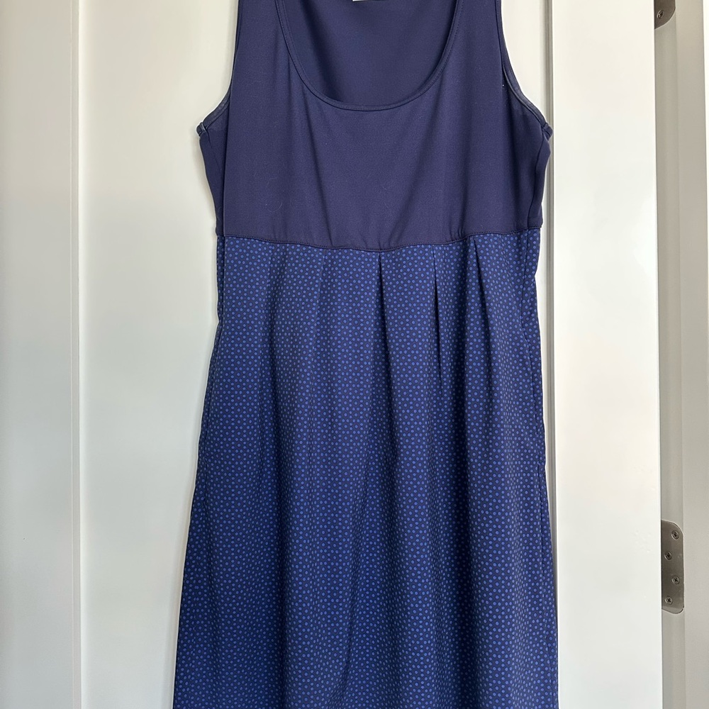 Columbia Navy Blue Sleeveless Dress